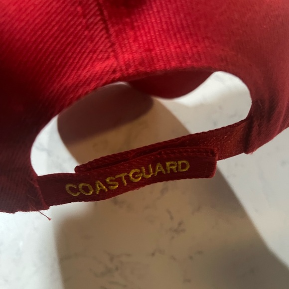 US Coast Guard Retired Cap Red never worn brand new - Picture 7 of 7